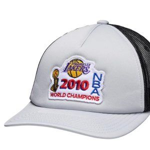 Los Angeles Lakers Mitchell & Ness 2010 NBA Finals Champions Trucker Snapback